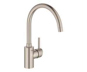 Blandebatterier og beslag - Grohe concetto ohm sink c-spout supersteel - 32661DC3