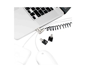 Kabinett tilbehør (kjølepasta mv.) - Compulocks Universal PC Laptop Coiled Cable Lock Security Solution - CL15C