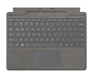 Tastatur - Microsoft Surface Pro Signature Keyboard - Tastatur - Tysk - Grå - 8X6-00065