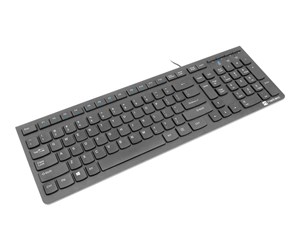 Tastatur - Natec Discus 2 - keyboard - QWERTY - US - black - Tastatur - Amerikansk Engelsk - Svart - NKL-1829