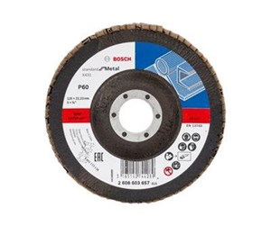 Slipemaskin - Bosch Flap Disc Standard for Metal X431 125 mm P60 - 2608603657