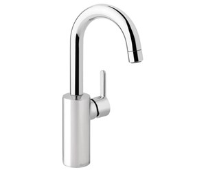 Blandebatterier og beslag - Damixa Silhouet basin mixer high tap excl. bottom valve - 747300000