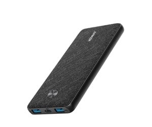 Nødlader - Anker PowerCore III Sense 10K 2A/1C 20W Nødlader - Svart - 10000 mAh - A1248G11