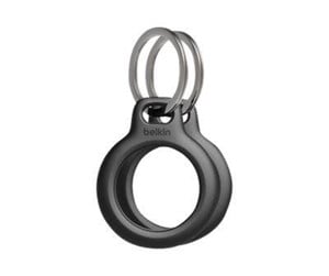 Mobil - Andre tilbehør - Belkin Secure Holder with Keyring - Black (2-Pack) - MSC002BTBK