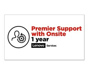 Service & Support - Lenovo Onsite + Premier Support - extended service agreement - 5 years - on-site - 5WS0T36126