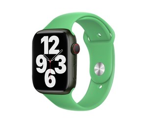 Smartklokke - Tilbehør - Apple 45mm Bright Green Sport Band - Regular - MN2F3ZM/A