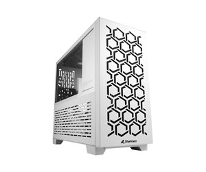 Kabinett - Sharkoon MS-Y1000 - microATX - Kabinett - Tower - Hvit - 4044951035083