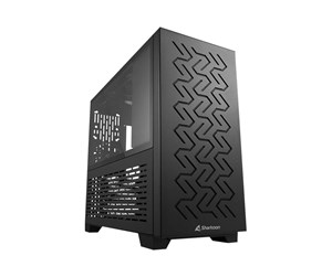 Kabinett - Sharkoon MS-Z1000 - microATX - Kabinett - Tower - Svart - 4044951035090