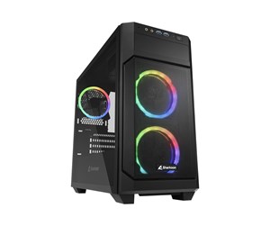 Kabinett - Sharkoon V1000 RGB - microATX - Kabinett - Tower - Svart - 4044951035052