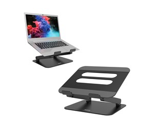 Kabinett tilbehør (kjølepasta mv.) - PORT Designs Ergonomic Adjustable Laptop/Notebook Stand - 901108