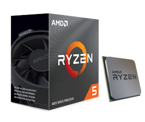 Prosessor/CPU - AMD Ryzen 5 4500 Wraith Stealth Prosessor/CPU - 6 kjerner - 3.6 GHz - AMD AM4 - AMD Boks (med kjøler) - 100-100000644BOX