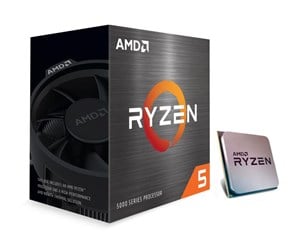 Prosessor/CPU - AMD Ryzen 5 5600 Wraith Stealth Prosessor/CPU - 6 kjerner - 3.5 GHz - AMD AM4 - AMD Boks (med kjøler) - 100-100000927BOX