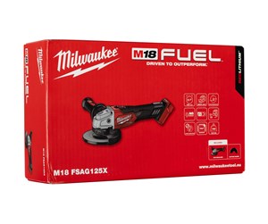 Verktøy - Milwaukee M18 FSAG 125X-0 Battery angle grinder - 4058546348946