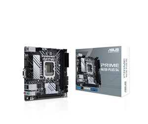 Hovedkort - ASUS PRIME H610I-PLUS D4 Hovedkort - Intel H610 - Intel LGA1700 socket - DDR4 RAM - Mini-ITX - 90MB1B20-M0EAYC