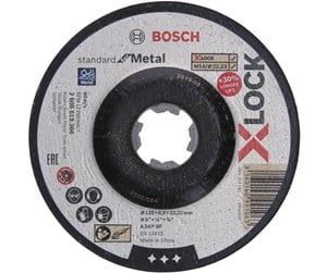 Vinkelsliper - Bosch 2608619366 X-LOCK Grinding disc (off-set) 1-piece 125 mm 22.23 mm 1 pc(s) - 2608619366