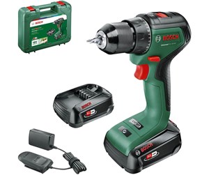 Skru/Bormaskin - Bosch Cordless Drill Driver UniversalDrill 18V-60 2X2.0AH - 06039D7002