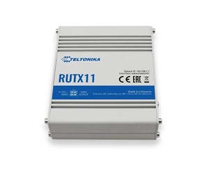 Ruter - Teltonika RUTX11 Dual SIM Industrial Router - Wireless router 802.11a/b/g/n/Wi-Fi 5 Wave 2 - RUTX11000000