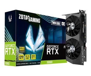 Grafikkort - ZOTAC GeForce RTX 3060 Twin Edge OC - 12GB GDDR6 RAM - Grafikkort - ZT-A30600H-10M