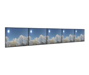 Veggmontering, AV-braketter & AV-møbler - HI-ND Videorow - mounting kit - for 5x1 video wall (landscape) 43" - VR4300-0501