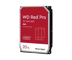 Harddisk - WD Red Pro (CMR) - 20TB - Harddisk - WD201KFGX - SATA-600 - 3.5" - WD201KFGX