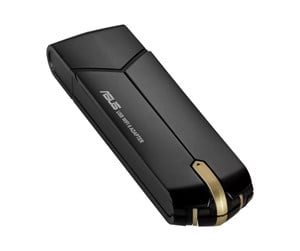 Nettverksadapter - ASUS USB-AX56 Dual Band AX1800 USB WiFi 6 Adapter Without Cradle - 90IG06H0-MO0R10