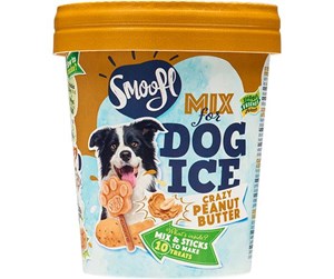 Hund - Smoofl Dog Ice Mix 160 g m. peanut butter - H48656