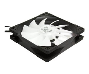 Kabinettvifte - Scythe Kaze Flex 120 RGB - Kabinettvifte - 120mm - Hvit - SU1225FD12MR-RH