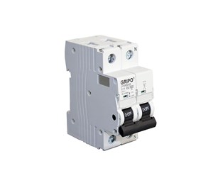 Komponenter for switchboxes og skap - Gripo Miniature circuit breaker 1P+NC 13A - 5709119075729