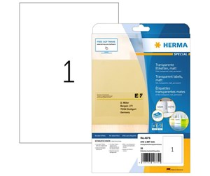 Papir, Fotopapir & Etiketter - HERMA Special - 4375