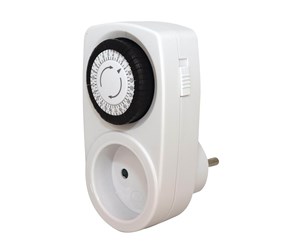 Switch - Gripo Timer mechanical indoor, White - 5709119075224