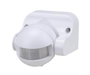 Bevegelsessensorer og skumringsbrytere - Gripo Motion sensor 180° IP44, White - 5709119110345