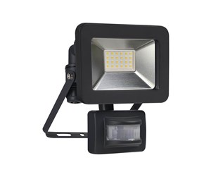 Lamper - Gripo Floodlight LED 20W with Quick Connector and sensor, Black - 5711804019970