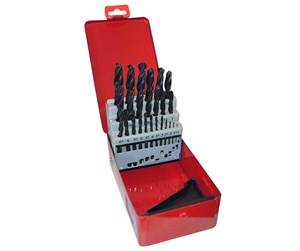 Bormaskin & Bits - VOLTAGE HSS drill set 1-13 mm 25 pcs. - 5704587020431