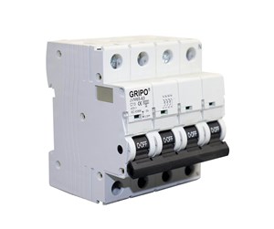 Komponenter for switchboxes og skap - Gripo Miniature circuit breaker 3P+NC 13A - 5709119075736