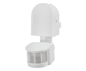 Bevegelsessensorer og skumringsbrytere - Gripo Motion sensor 180° 1200W IP44, White - 5709119110383