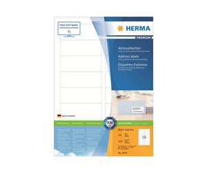 Papir, Fotopapir & Etiketter - HERMA Premium - 4479