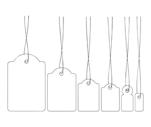 Papir, Fotopapir & Etiketter - HERMA tags - 1000 pcs. - 32 x 50 mm - 6918