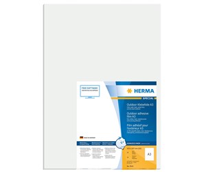 Papir, Fotopapir & Etiketter - HERMA Weatherproof outdoor film labels A3 297 x 420 mm white - 9542