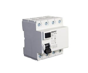 Komponenter for switchboxes og skap - Gripo Residual current device 3P+NC 40A - 5709119075750