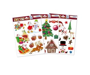 Hobbyartikler - HERMA Set window pictures christmas children motives - 15548