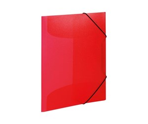 Mapper & Ordrebrett - HERMA 3-flap folder - for A3 - translucent red - 19516