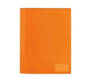 Mapper & Ordrebrett - HERMA Flat file PP orange - 19489