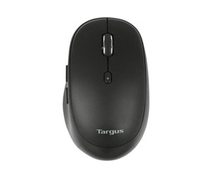 Mus - Targus Multi Device Midsize Comfort - mouse - antimicrobial - Bluetooth 2.4 GHz - Mus - Svart - AMB582GL