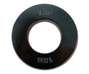 Sport & Fitness - TITAN LIFE LIFE Weight disc.1 kg. Dia. 50 mm. Steel - 610-000523