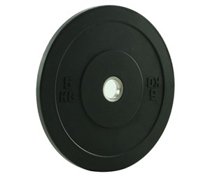 Sport & Fitness - TITAN LIFE LIFE Bumper Plate 5kg. Dia. 50mm. Rubber Bla - 610-000218