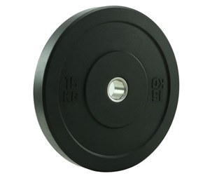 Sport & Fitness - TITAN LIFE LIFE Bumper Plate 15kg. Dia. 50mm. Rubber  B - 610-000215