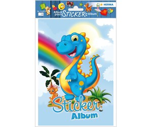 Hobbyartikler - HERMA Sticker album Dinos A5 (16 pages blank) - 15422