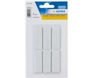 Skrivebordstilbehør - HERMA Protectiv feltpads white 15 x 45 mm - 15186