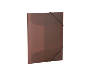 Arkivering & Oppbevaring - HERMA Elasticated folder A3 PP translucent brown - 4008705195225