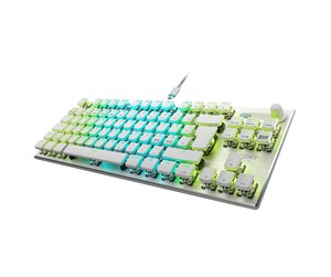 Tastatur - ROCCAT Vulcan TKL Pro White - Linear Red Switch - ND - Gamingtastatur - Nordisk - Hvit - ROC-12-645